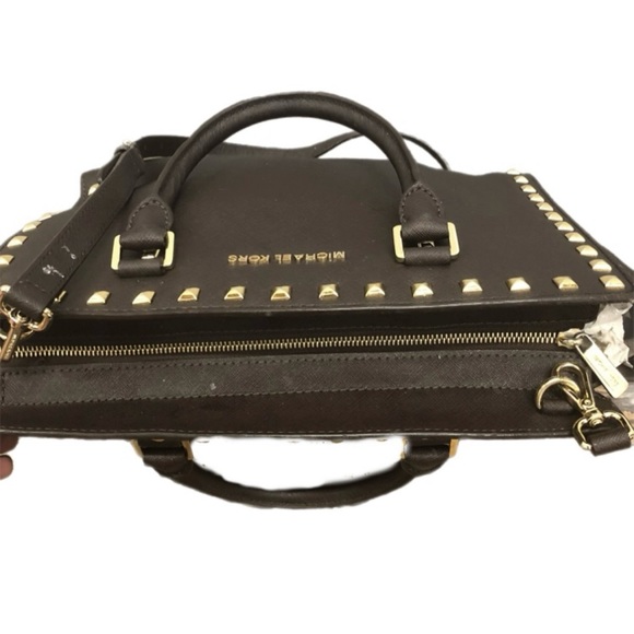 Michael Kors Manhattan leather handbag - Picture 5 of 5